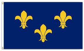 FRENCH FLUER DE LIS 3' X 5' FLAG
