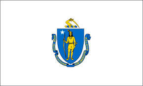 MASSACHUSETTS STATE 3' X 5' FLAG