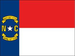 NORTH CAROLINA  STATE 3' X 5' FLAG