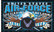 AIRFORCE STRIKE FORCE DELUXE 3X5 FLAG