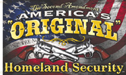 ORIGINAL HOME LAND SECURITY DELUXE 3 X 5 FLAG