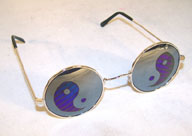 YIN YANG MIRROR REFLECTON SUNGLASSES