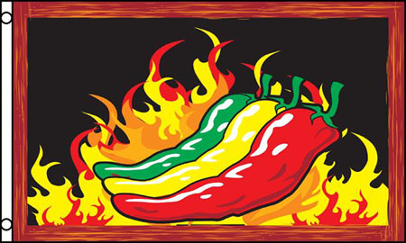 RED HOT CHILIES 3 X 5 FLAG
