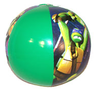 NINJA TURTLES 12 INCH INFLATABLE BALL -* CLOSEOUT NOW $ 1 EA