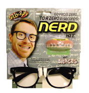 BILLY BOB NERD KIT WITH GLASSES TEETH AND BRACES