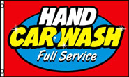 HAND CAR WASH FULL SERVICE 3 X 5 FLAG