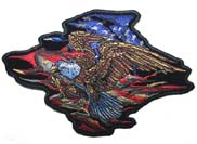 AMERICAN FLYING EAGLE 5 IN PATCH