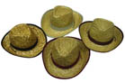 KIDS ZIG ZAG STRAW COWBOY HATS