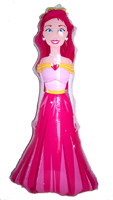 PRINCESS WITH TIARA 36 INCH INFLATABLE