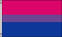 BI PRIDE RAINBOW 3 X 5 FLAG