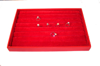 LARGE RED RING PAD AND TRAY