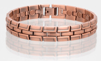 SOLID COPPER LINK MAGNETIC BRACELET #LBR