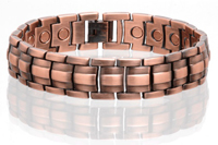 SOLID COPPER LINK MAGNETIC BRACELET #LE