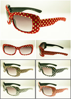 FABRIC GLITTER ROCK ROLL PARTY EYE GLASSES