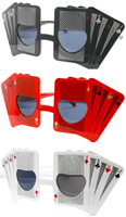 CARDS ROYAL FLUSH PARTY EYE GLASSES