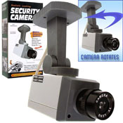 FAKE VIDEO MOTION ACTIVATED SECURTIY DUMMY CAMERA -* CLOSEOUT $4