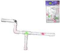 PAINT SPLAT MINI MARSHMALLOW GUN 16 INCH PISTOL SHOOTER *- SALE