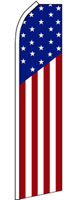 SUPER 15 FT AMERICAN CLASSIC USA SWOOPER FLAG
