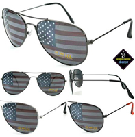 AVAITOR AMERICAN FLAG SUNGLASSES