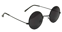 JL ROUND DARK LENSE SUNGLASSES