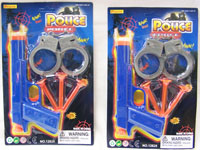 SOFT DART POLICE GUN PISTOL WITH HANDCUFFS *- CLOSEOUT 50 CENT EA