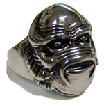 THE SWAMP THING MONSTER STAINLESS STEEL BIKER RING