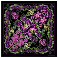 DELUXE SUGAR SKULL PASILEY BANDANA