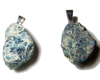 APATITE ROUGH NATURAL MINERAL STONE PENDANT