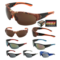 DELUXE X-RACER RACING XX11 WRAP AROUND SUNGLASSES