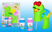 GREEN FROG BUBBLE GUN *- CLOSEOUT NOW $ 2.95 EA