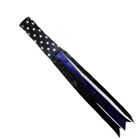 USA THIN BLUE LINE 60 INCH military WINDSOCK
