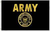 US ARMY GOLD military 3 x 5 FLAG