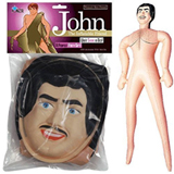 INFLATABLE MAN JOHN MALE DOLL