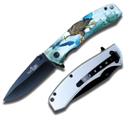 EAGLE STAINLESS STEEL 8 INCH FOLDING KNIFE