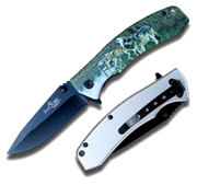 WOLF STAINLESS STEEL 8 INCH FOLDING KNIFE