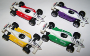 DIE CAST METAL 4 INCH FORMULA RACE CARS TOY CARS - CLOSEOUT $ 1.5