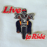 LIVE TO RIDE PATCH