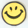 SMILE FACE 3 INCH PATCH - CLOSEOUT NOW $ 1 EA