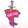 BAD GIRL DAGGER PATCH