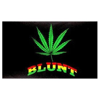 BLUNT MARIJUANA LEAF 3 X 5 FLAGS -