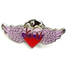 HEART WINGS HAT / JACKET PIN *- CLOSEOUT NOW 50 CENTS EA