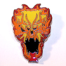 FLAME FACE HAT / JACKET PIN *- CLOSEOUT NOW 50 CENTS EA