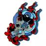 ENGINE SKULL HAT /JACKET PIN *- CLOSEOUT 50 CENTS EA