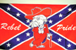 REBEL PRIDE CONFEDERATE 3 X 5 FLAGS -* CLOSEOUT NOW $ 2.95 EA