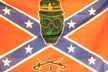 REBEL SKULL & SWORD 3 X 5 FLAGS -* CLOSEOUT NOW $ 2.50 EA