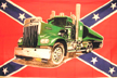 REBEL CONFEDERATE TRUCK 3 X 5 FLAGS -* CLOSEOUT $2.50 EA