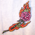 FLAMING ROSE PATCH'S