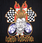 HEAD HUNTER COLORED CLOTH WALL BANNER *- CLOSEOUT NOW $ 1.95 EA