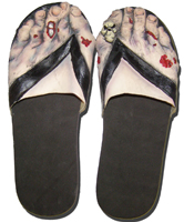 ZOMBIE BIG FOOT SANDALS FEET - CLOSEOUT $ 3.50 EA