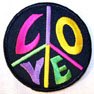 LOVE PEACE SIGN PATCH